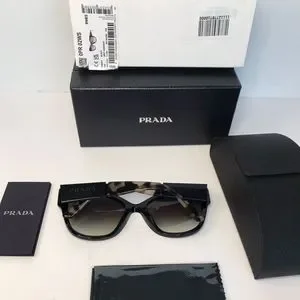 Authentic New Prada sunglasses model PR02WS, black frame variant, color code 1AB Prada | Accessories | Authentic New Prada Sunglasses Model  main image 4